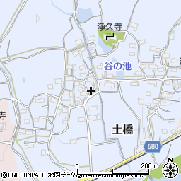 三重県伊賀市土橋651周辺の地図