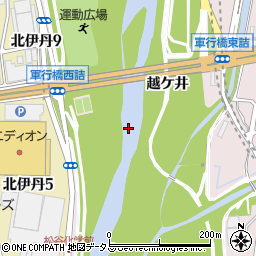 猪名川周辺の地図