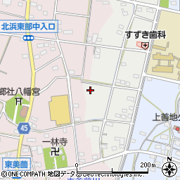 静岡県浜松市浜名区油一色53周辺の地図