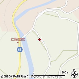 広島県三次市三良坂町仁賀10周辺の地図