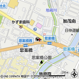 プリテール姫路飾磨周辺の地図