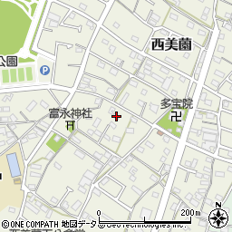 静岡県浜松市浜名区西美薗815周辺の地図