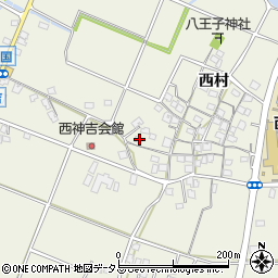兵庫県加古川市西神吉町西村226周辺の地図