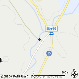 広島県神石郡神石高原町福永1575周辺の地図