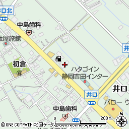 清水銀行初倉支店周辺の地図
