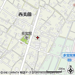 静岡県浜松市浜名区西美薗1001周辺の地図