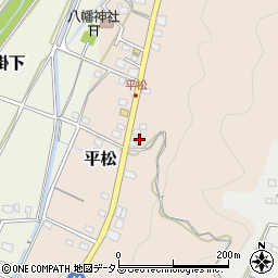 静岡県磐田市平松361周辺の地図