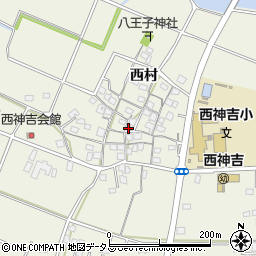 兵庫県加古川市西神吉町西村241周辺の地図