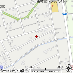 静岡県浜松市中央区根洗町1055周辺の地図