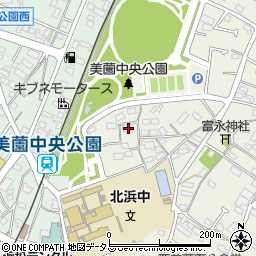 静岡県浜松市浜名区西美薗468周辺の地図