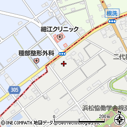 静岡県浜松市中央区根洗町472周辺の地図