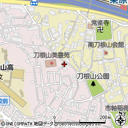 ヤマザキＹショップ及川刀根山店周辺の地図