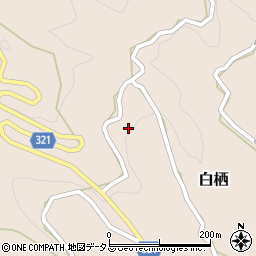 京都府相楽郡和束町白栖中出周辺の地図