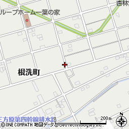 静岡県浜松市中央区根洗町223周辺の地図