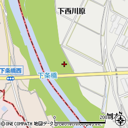 下条橋周辺の地図