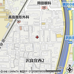 岡崎ドライ南茨木営業所周辺の地図