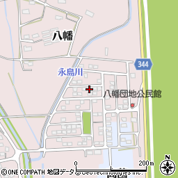 静岡県浜松市浜名区八幡493-5周辺の地図