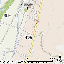 静岡県磐田市平松362周辺の地図