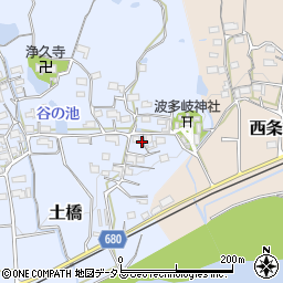 三重県伊賀市土橋277周辺の地図
