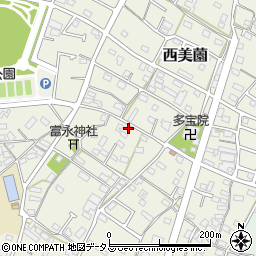 静岡県浜松市浜名区西美薗812周辺の地図