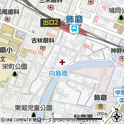 兵庫県姫路市飾磨区玉地74-3周辺の地図