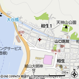兵庫県相生市相生2丁目周辺の地図