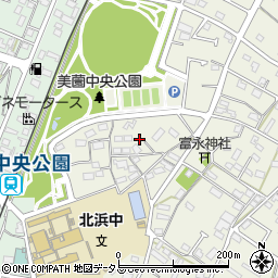 静岡県浜松市浜名区西美薗660周辺の地図