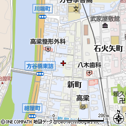 岡山県高梁市本町87周辺の地図
