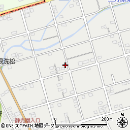 静岡県浜松市中央区根洗町361周辺の地図