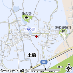 三重県伊賀市土橋298周辺の地図