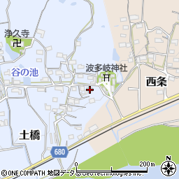 三重県伊賀市土橋274周辺の地図