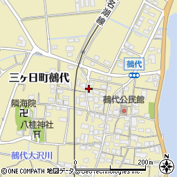 静岡県浜松市浜名区三ヶ日町鵺代631周辺の地図