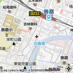 兵庫県姫路市飾磨区玉地34周辺の地図