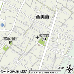 静岡県浜松市浜名区西美薗883周辺の地図