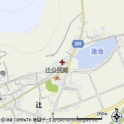 兵庫県加古川市西神吉町辻42周辺の地図