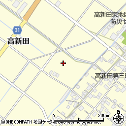 静岡県焼津市高新田周辺の地図