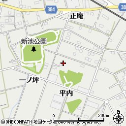 愛知県豊川市伊奈町周辺の地図