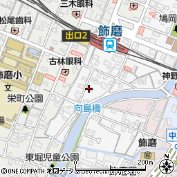 兵庫県姫路市飾磨区玉地57周辺の地図