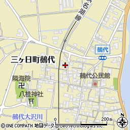 静岡県浜松市浜名区三ヶ日町鵺代640-1周辺の地図