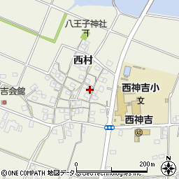 兵庫県加古川市西神吉町西村254周辺の地図