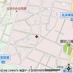 静岡県浜松市浜名区東美薗846周辺の地図