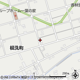 静岡県浜松市中央区根洗町178周辺の地図