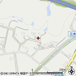 兵庫県三木市志染町井上504周辺の地図
