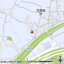 兵庫県加古川市平荘町養老571-2周辺の地図