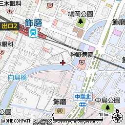 兵庫県姫路市飾磨区玉地766周辺の地図