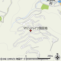 静岡県賀茂郡東伊豆町白田1686周辺の地図
