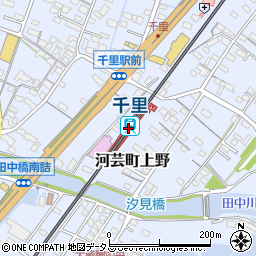 千里駅周辺の地図