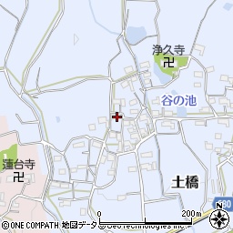 三重県伊賀市土橋637周辺の地図