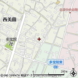 静岡県浜松市浜名区西美薗1215周辺の地図