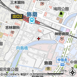 兵庫県姫路市飾磨区玉地5-1周辺の地図
